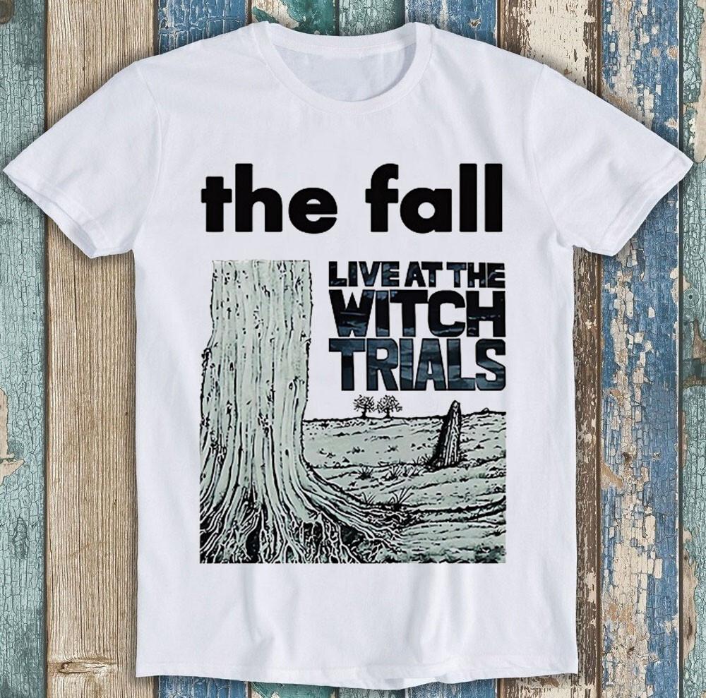 The Fall Live At The Witch Trials Панк-рок Музыка Подарок Футболка 2063