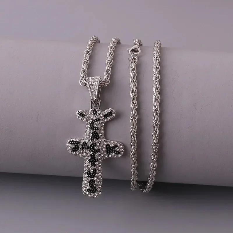 Stainless Steel Christian Tree Cross Necklace for Women Men Pendant Necklaces Retro Religion Jewelry Gift New Design Bijoux