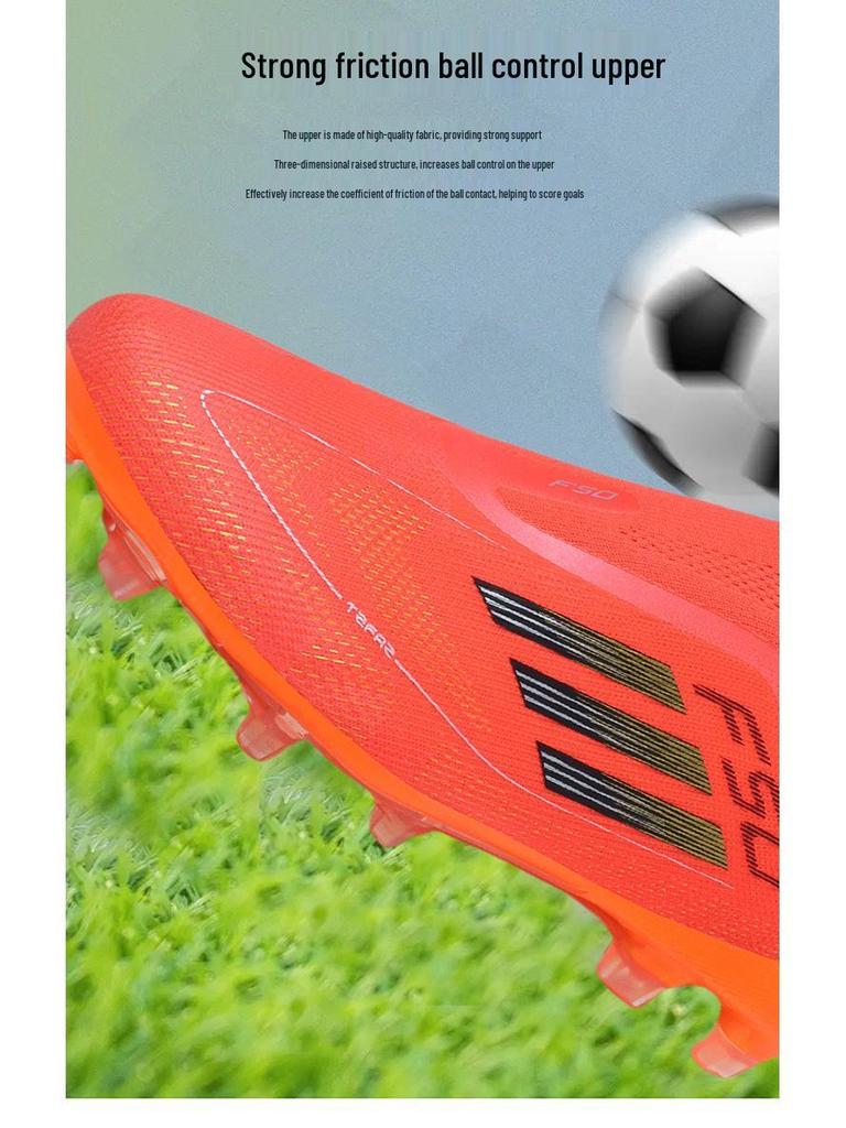 Унисекс футбольные бутсы AG с длинными шипами для взрослых - Обувь для занятий спортом на открытом воздухе
