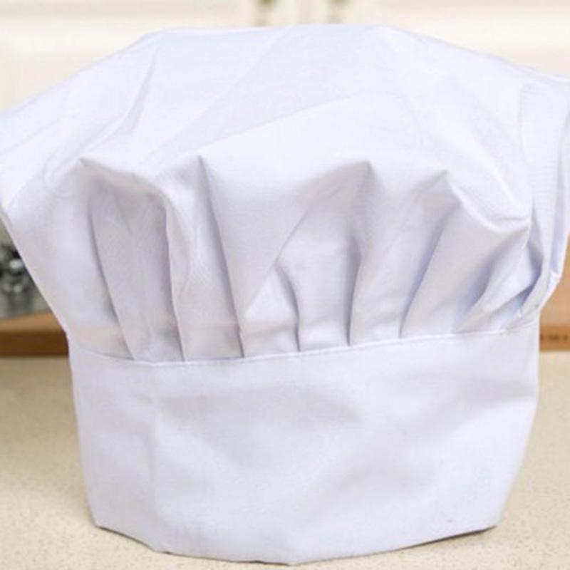 Comfortable Cook Catering Hat Adjustable Men Kitchen Baker Chef Elastic Soft Cleaning Cap