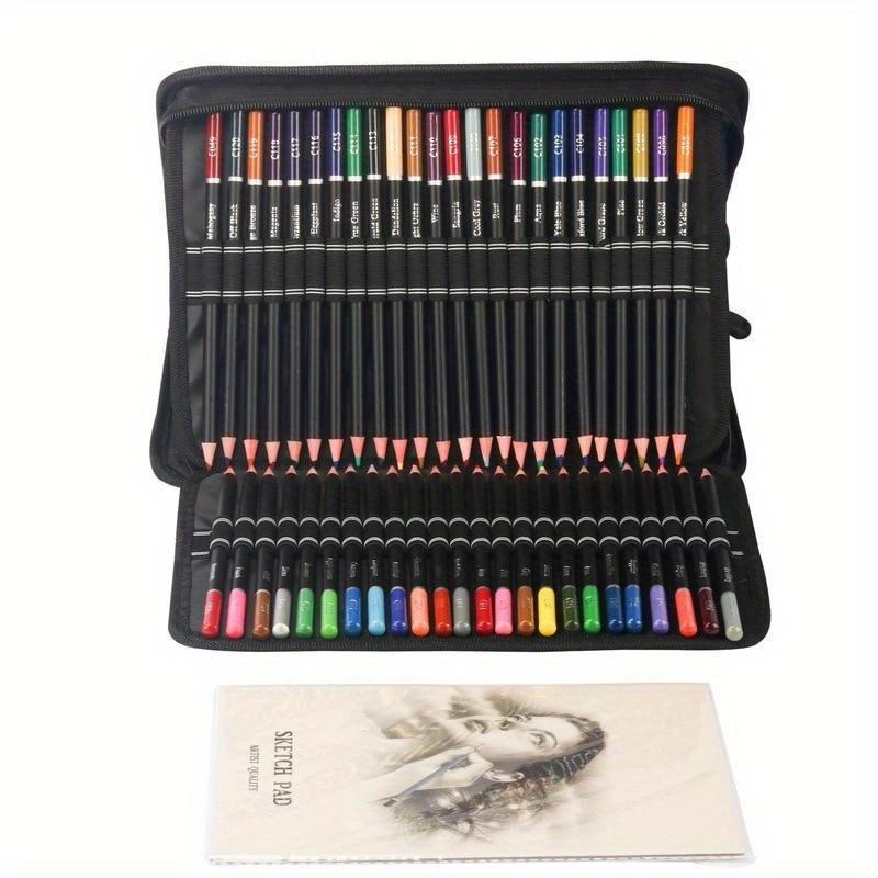 144PCS / Set Oily Colored Pencils Suit Professional Art Brushes Color of Lead Paint Suit
