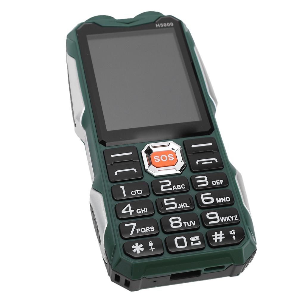 Разблокированный 2G Телефон с двумя SIM-картами, большой кнопкой, экраном 2,8 дюйма, аккумулятором 20000 мАч, функцией SOS, MP3, Bluetooth, FM