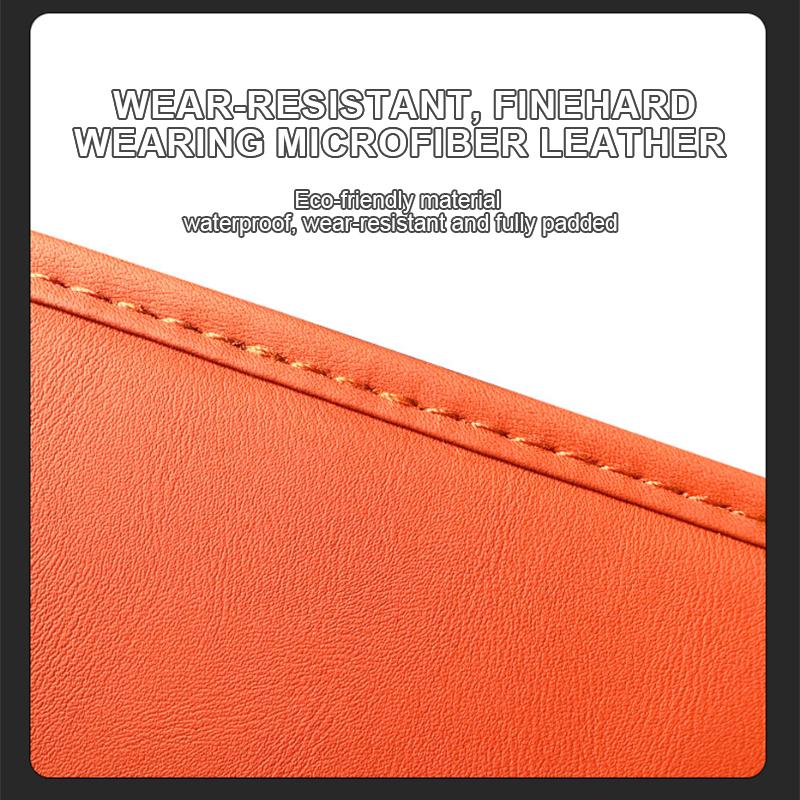 SEAMETAL Car Seat Back Organizer Storage Bag Multifunctional Storage Anti-Kick Mat Car Backseat Organizer Protector Pad