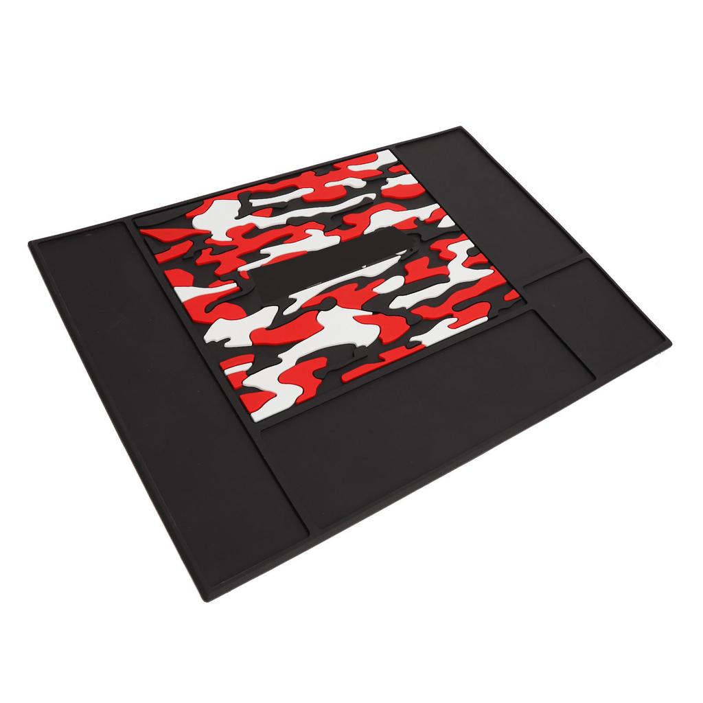 Barber Mats Slip Resistant Salon Barber Station Organizer Pad Flexible Silicone Mat