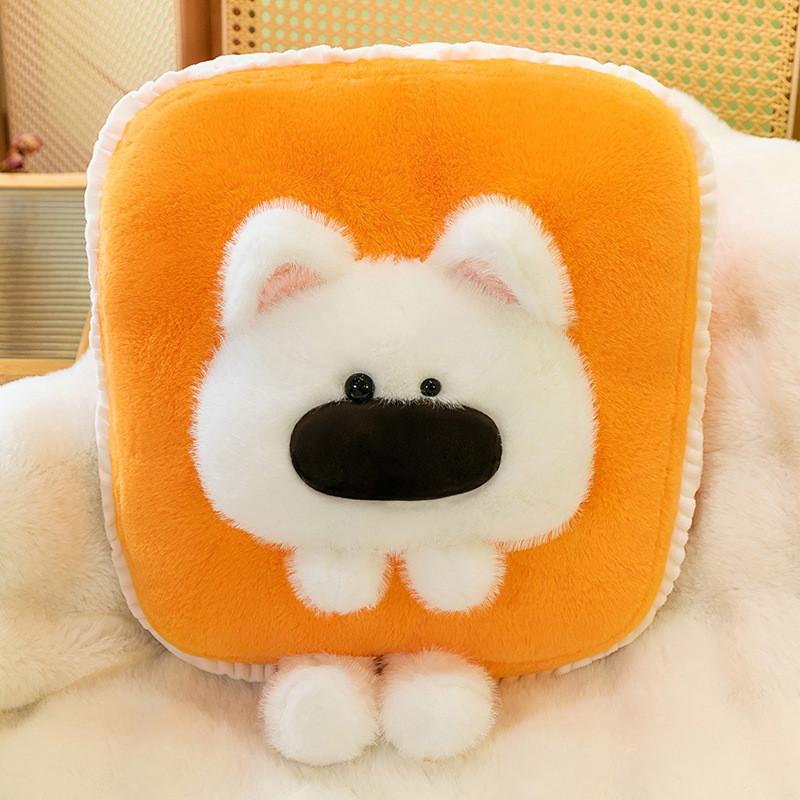 Cartoon Puppy Plush Toy Adorable Bedtime Buddy Playmate Girls Kids Birthday Gift
