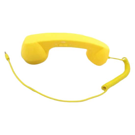 Mobile Phone Receiver Phone Handset with Retro 3.5MM Adjustable Volume And Microphone Mobile