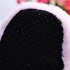 Women Pink Piggy Plush Slippers Indoor Floor Shoes Pig Cartoon Animals Winter Warm Anti-slip Slippers