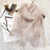 Mother's Day Gift Scarf New Style Literary Retro Murama Silk Thin Versatile Long Scarf Summer Sunscreen Shawl Women