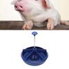 Plastic   Feeder, Made of High Quality Plastic, 5 Slot Round   Food Bowl with   Edges, Easy to Wash and Maintain,