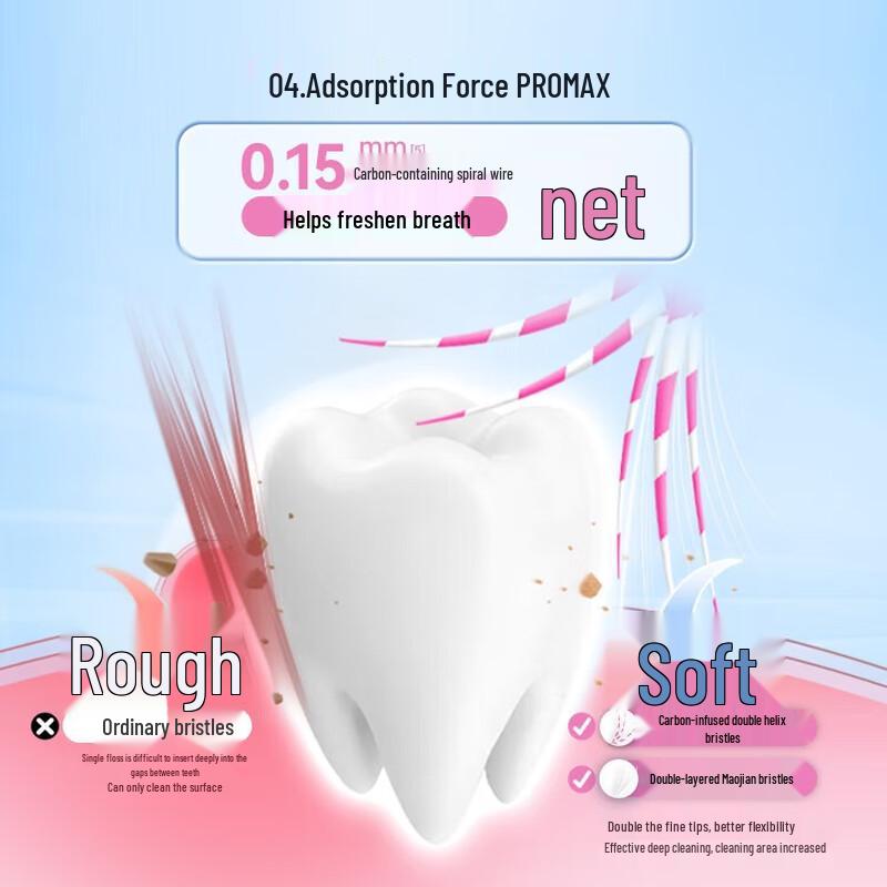 Saky 46-Hole Wide-Head Soft Toothbrush 10-Pack