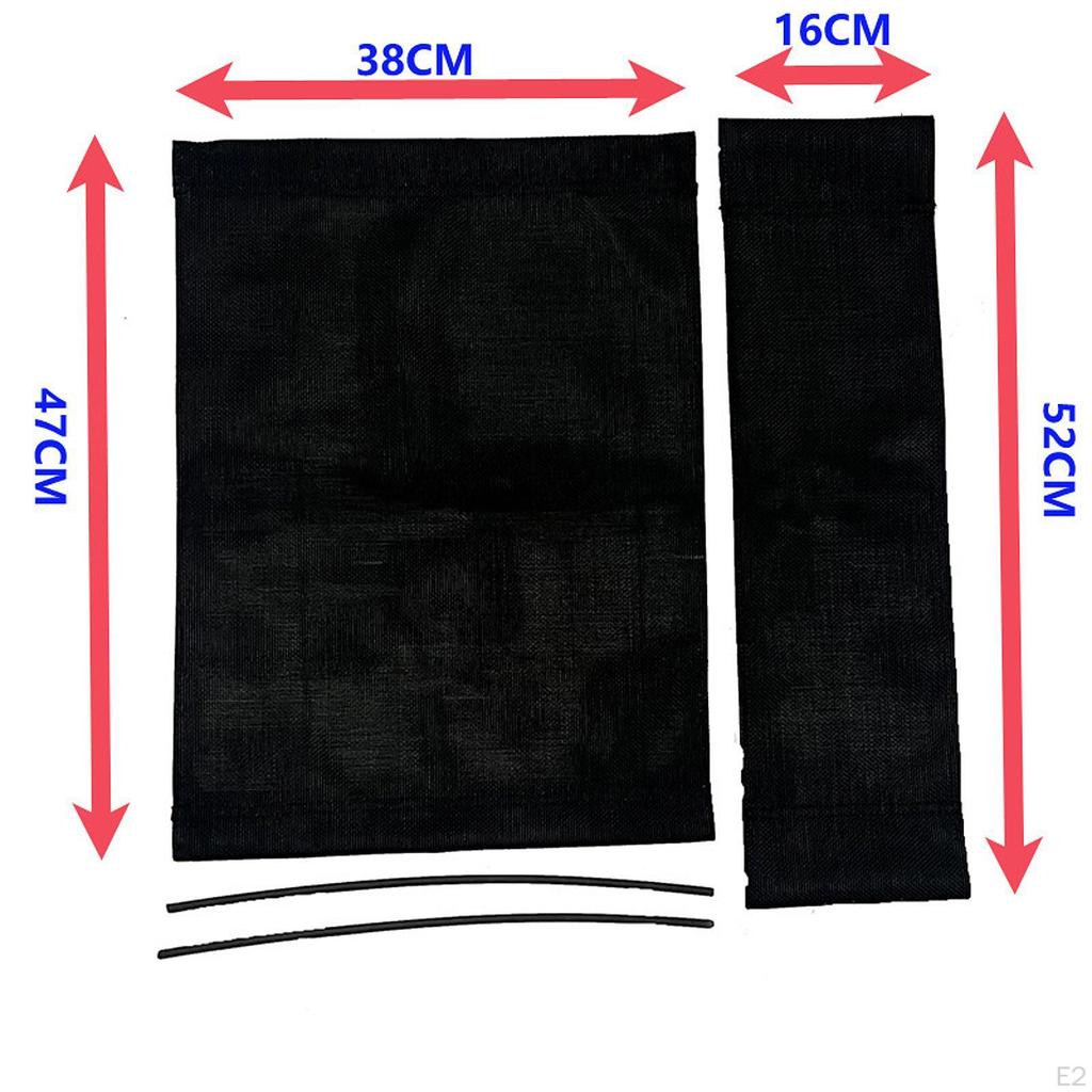 Folding Director Chair Replacement Chairs Seat Top Part Garden Casual Breathable for Camping RV Trip