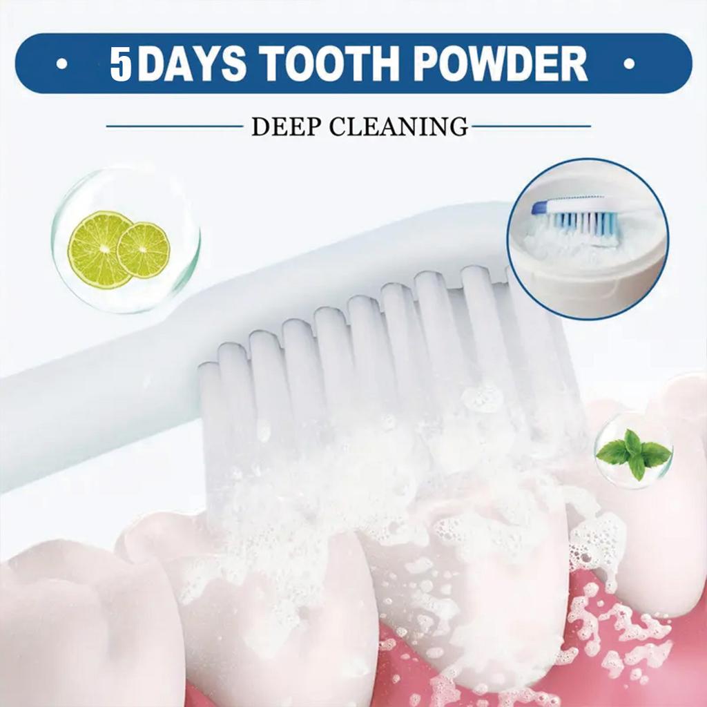 3 Days of Tooth Powder, 7 Days To Make Teeth White, Selected Pearls To Brighten Teeth, Fresh Breath