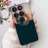 Для Motorola Edge 60Pro XT2507-1 Задняя крышка Для Motorola Edge 60 Pro Чехол Милый Мультяшный Роскошный Цветочный Рисунок Черный Силикон 6.7"