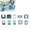 10Pcs Window Frame Stickers Hollow Out Multifunction Decorative Window Frame Collage Card Stickers