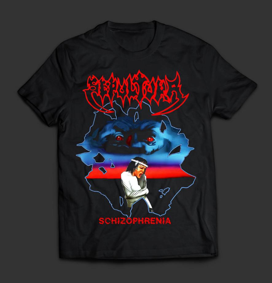 SEPULTURA – Шизофрения: Спуск в Безумие и Дикий Хаос футболка двусторонняя
