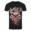 Футболка Slayer Кулак Череп Сжатие Металл-группа Официальная Черная Новая