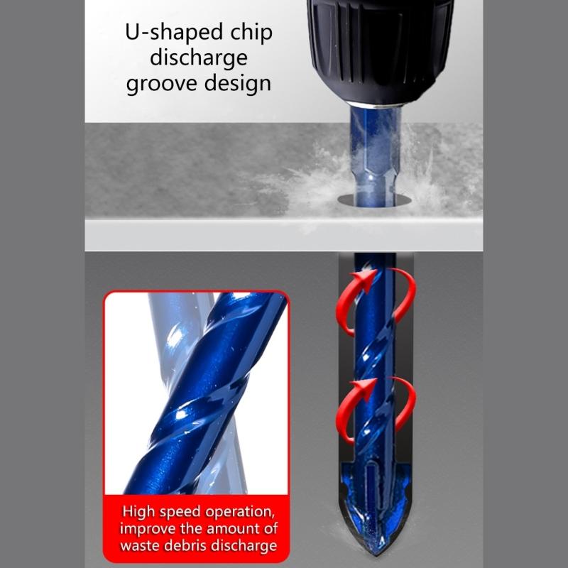 6-14mm High Strength Steel Drill Bit Perfect for Woodworking Metalwork and DIYer Projects Ensures Long Lasting Sharpness