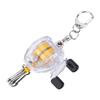 EZBUYGO Retractable Fishing Keychain with Steel Wire, 5.5 x 5 cm