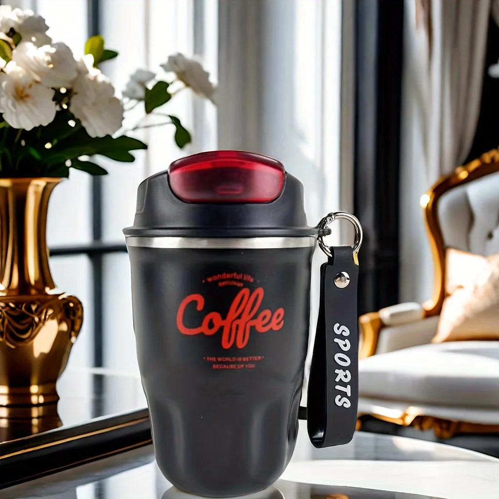 360 мл Высокая красота Студенческая машина для воды Подарок Кофейная кружка 304 Нержавеющая сталь Изолированная кружка