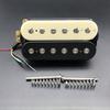 Black and Yellow Double Coil Electric Guitar Pickup for Double Neck Bridge (50/52mm)