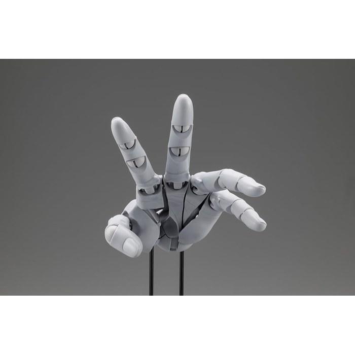 Kotobukiya Artist Support Item Hand Model/L - Gray - 1/1 Scale Action Figure, Gray
