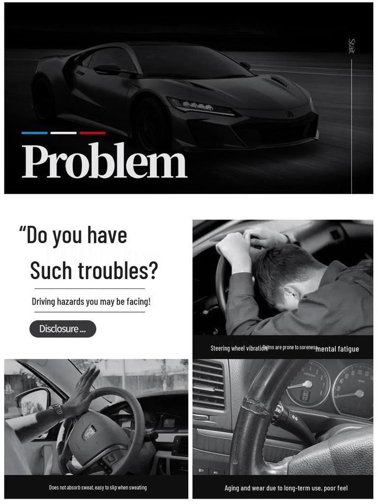 Натуральная кожаная оплетка руля для Toyota: Corolla, Asia Dragon, RAV4, Camry, Highlander, Levin.