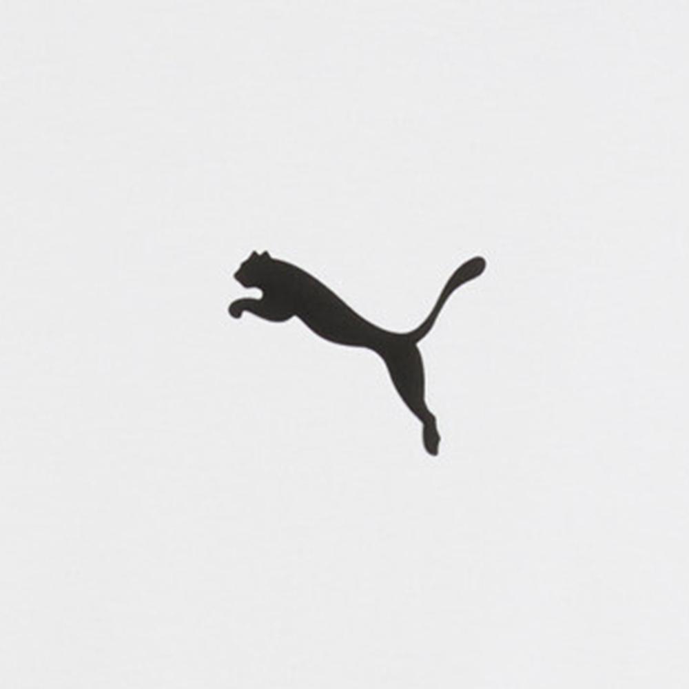 Puma Вязаная простая однотонная удобная футболка с круглым вырезом с коротким рукавом Regular Женские топы 637774-02