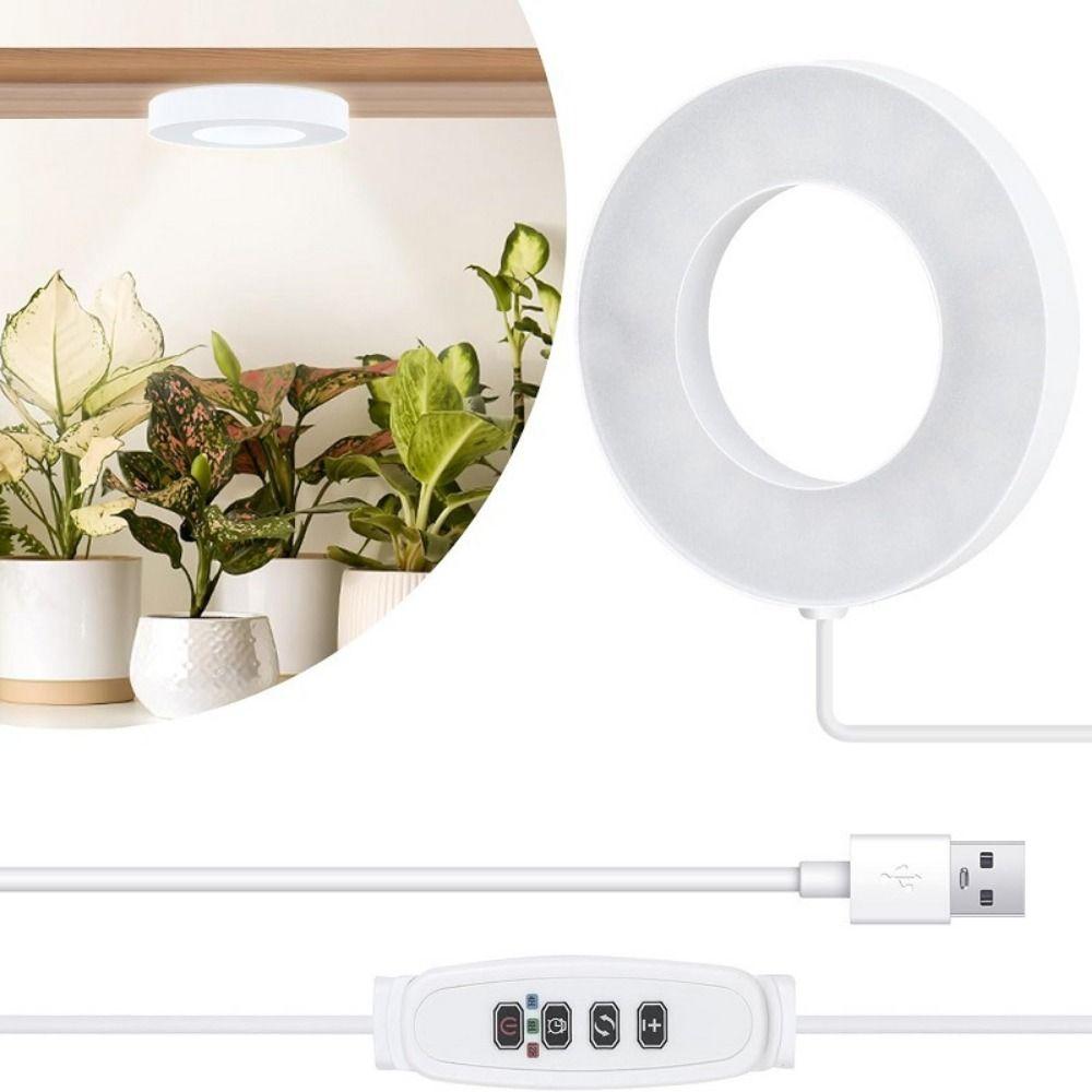 Adjustable Under Cabinet Plant Lamp 1/2/3/4 Head Ceiling Grow Light Plant Shelf