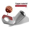90-Degree Copper Lug Terminal: Right-Angle, Cold-Pressed, High-Current, L-Type, Copper Connector