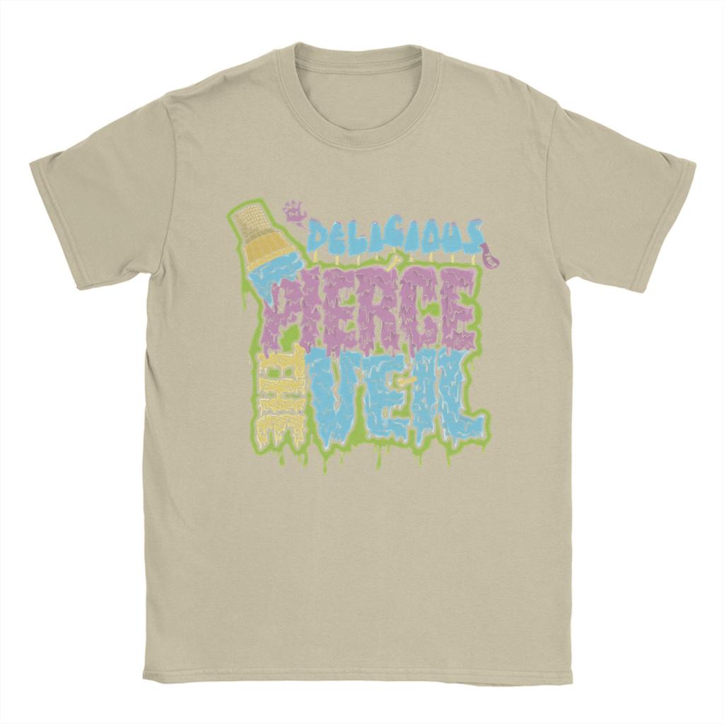 Band Pierce The Veiled Men T Shirts  Cool Tees Short Sleeve O Neck T-Shirt Pure Cotton Printed Tops