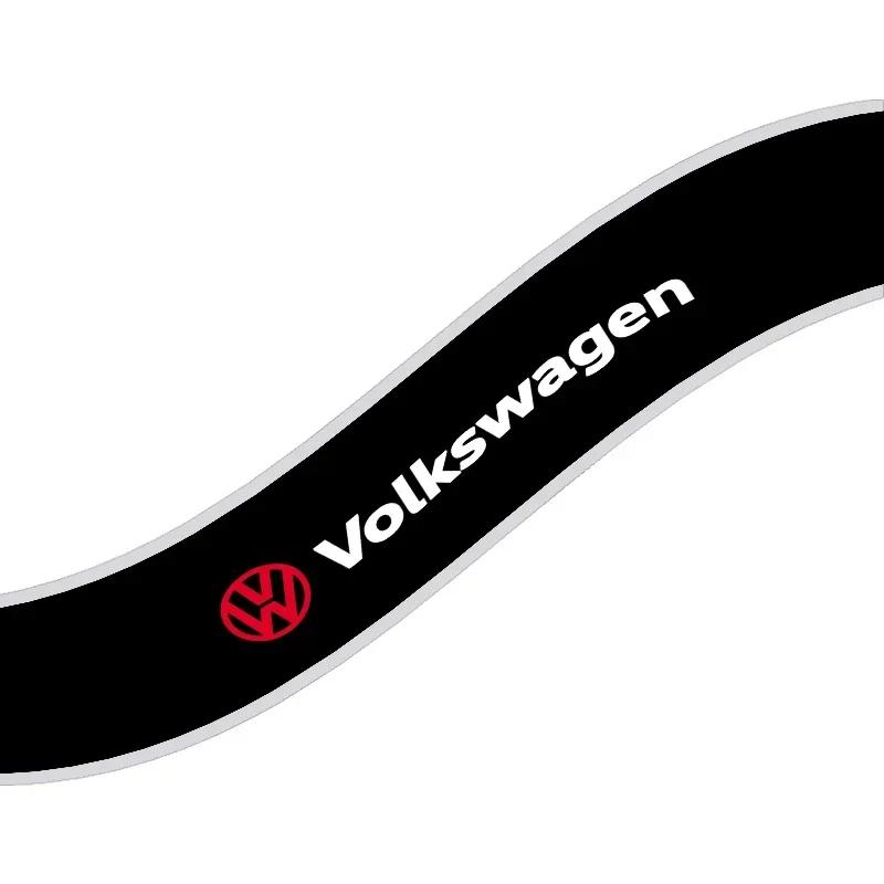 Автомобильные наклейки на лобовое стекло Светоотражающие Виниловая наклейка для тюнинга автомобиля 3D наклейки для Volkswagen Golf-5 6 7 Lavida Polo Tiguan Passat