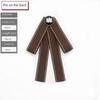Coffee Color Shirt Unique Accessories Elegant Neck Tie New Charming Pins  For Girls