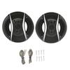 2Pcs Car Coaxial Loudspeaker 650W High and Low Sound 6 Inch Car Loudspeaker for Car Modification