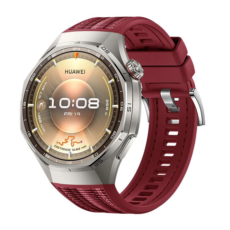 Нейлоновая волнистая лента без зазоров Подходит только для Huawei Watch GT6Pro Силиконовая и нейлоновая Официальный ремешок Подходит для HUAWEI WATCH GT6 Pro
