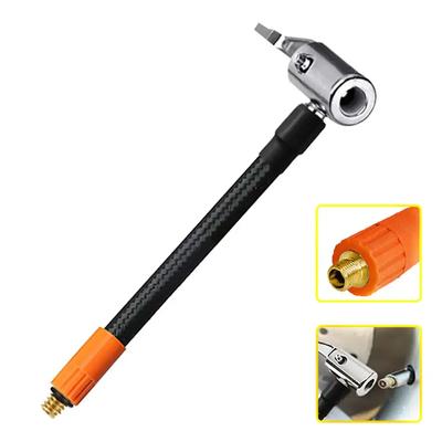 M6 запирающийся воздушный патрон с воздушным шлангом, стандартный клапан для шин, тонкая резьба, адаптер для шланга для накачивания, трубка для накачивания 20-80 см