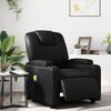 VidaXL Electric Reclining Massage Armchair, Relaxation Chair with Adjustable Backrest and Footrest, Seat of 3204423