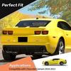 4pc Carbon Fiber Rear Taillight Lamp Decor Cover Trim For Chevy Camaro 2010-2013