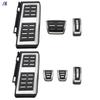 Комплекты педалей газа и тормоза для Volkswagen VW Golf MK7 8 Passat B8 3G Tiguan 2 Touran 2 Polo 5 6 T-Roc Jetta 7 A7 Нержавеющая сталь МТ АТ