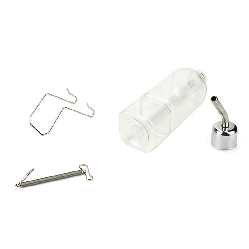 Automatic Hamsters Water Dispenser for Cage Hanging Small Pet Watering Drinking Bowl Bead Head Water Bottle for Rabbits