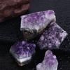 Natural Raw Crafts Home Decoration Ornament Healing Stones Quartz Amethyst Crystal Cluster
