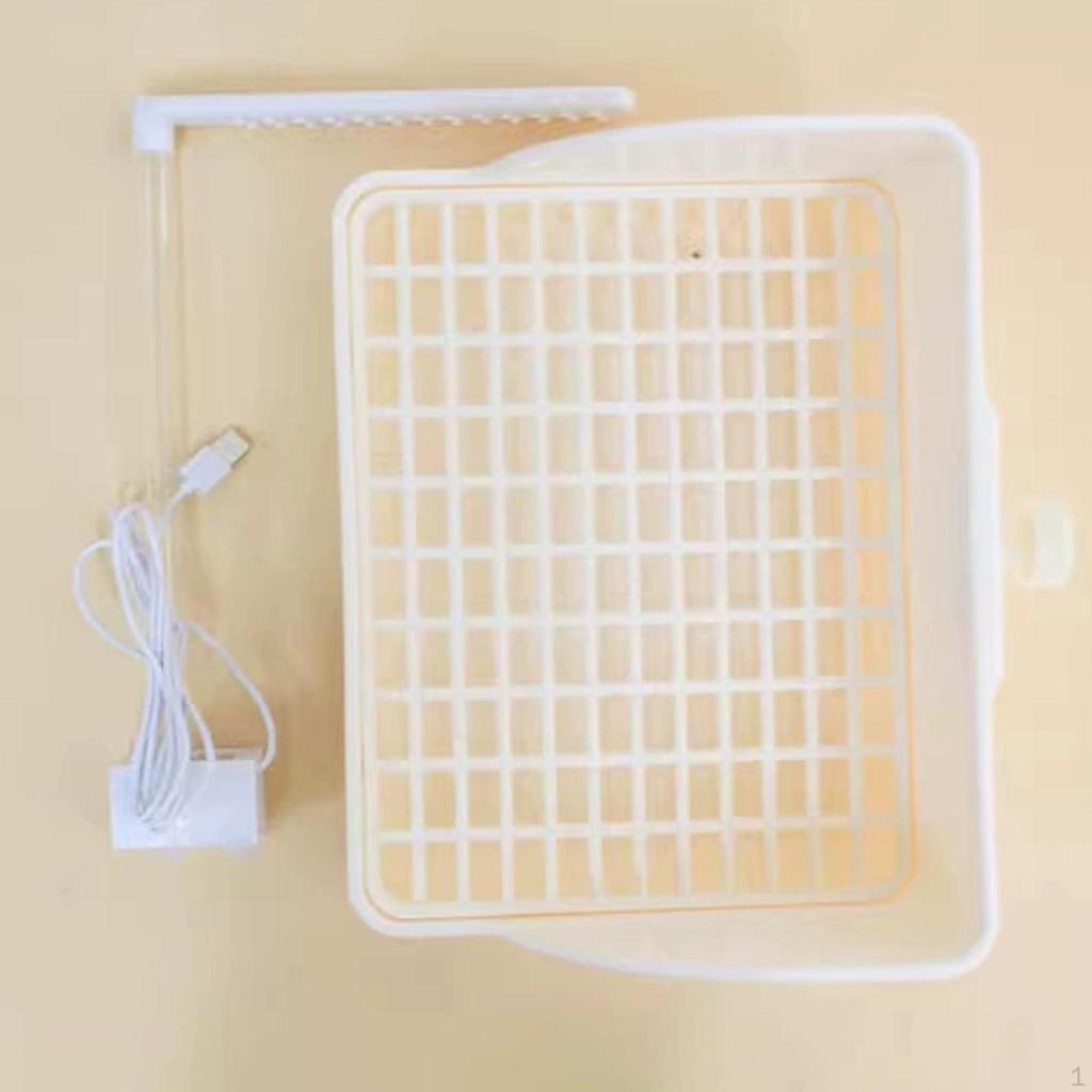 Автоматическая поилка для птиц с циркулирующей водой, для помещения, простая в установке, душ, ванна для попугая, для средних