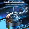 Helicopter Car Air Freshener Essential Oil Diffuser Creative Shape Solar Powered Rotating Airplane Car Freshener Ornament