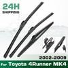 Для Toyota 4Runner MK4 2002-2009 2003 2004 2005 Дворник Передние и Задние Щетки Стеклоочистителя Лобовое Стекло Щетки для Окна 22"+20"+12"