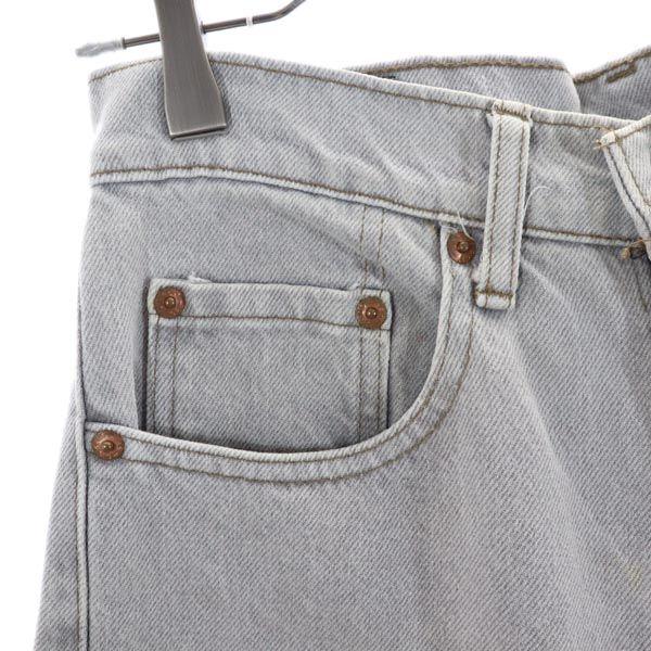 Levi's Джинсы с высокой талией 90-х W29 Светло-серые мужские б/у