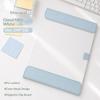 1Pc A4 PU Leather Clipboard Magnetic Buckle Wear Resistant Surface for Architect Site Drawing Design Draft Board