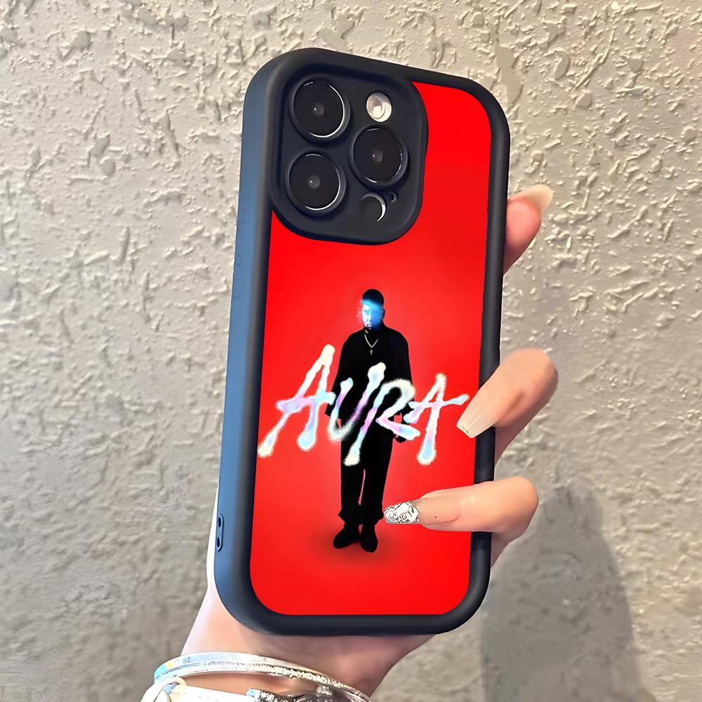 Rapper Maka Aura Phone Case For IPhone 17 Pro Max 16 15 14 Pro Max IPhone 13 Pro Max 11 Plus Silicone Cover