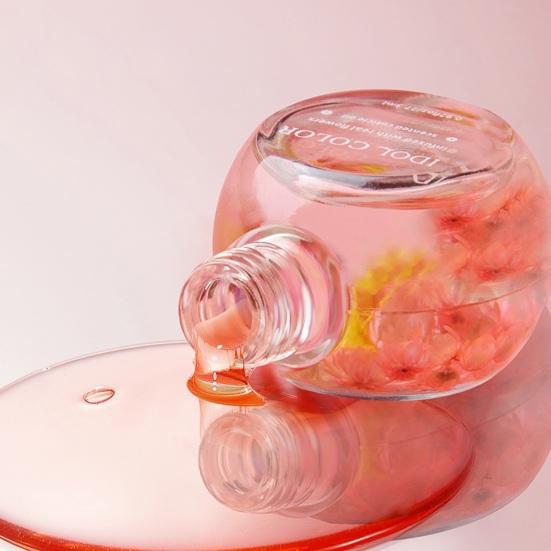 Nail Oil with Dried Flower Extracts Nourishing Moisturizing Treatment for Stronger Nails Floral Fragrance Gel Polish Nail Care Oil for Manicure