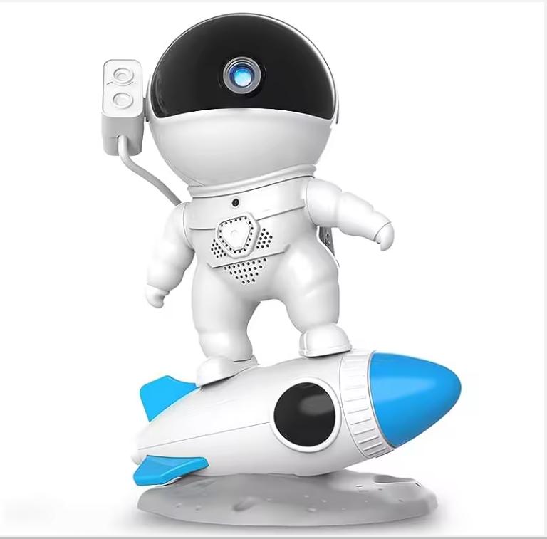 Астронавт Галактика Звездное небо Проектор Ночной Светильник Пульт Дистанционного Управления Ракета Туманность Проекционные Лампы Для Спальни Рождественский Подарок Детям