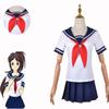 Косплей костюм Аяно Аиши из Yandere Simulator, школьная форма JK с пышными рукавами