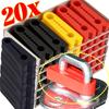 Universal Car Door Lock Damper Buffer Pad Soundproof Elastic Silicone Seals Auto Door Closing Shock Absorber Gasket Accessories Interior Mirrors 6